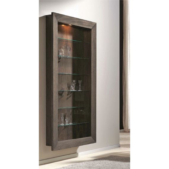 Shallow display cabinet discount